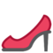 High-Heeled Shoe emoji on HTC